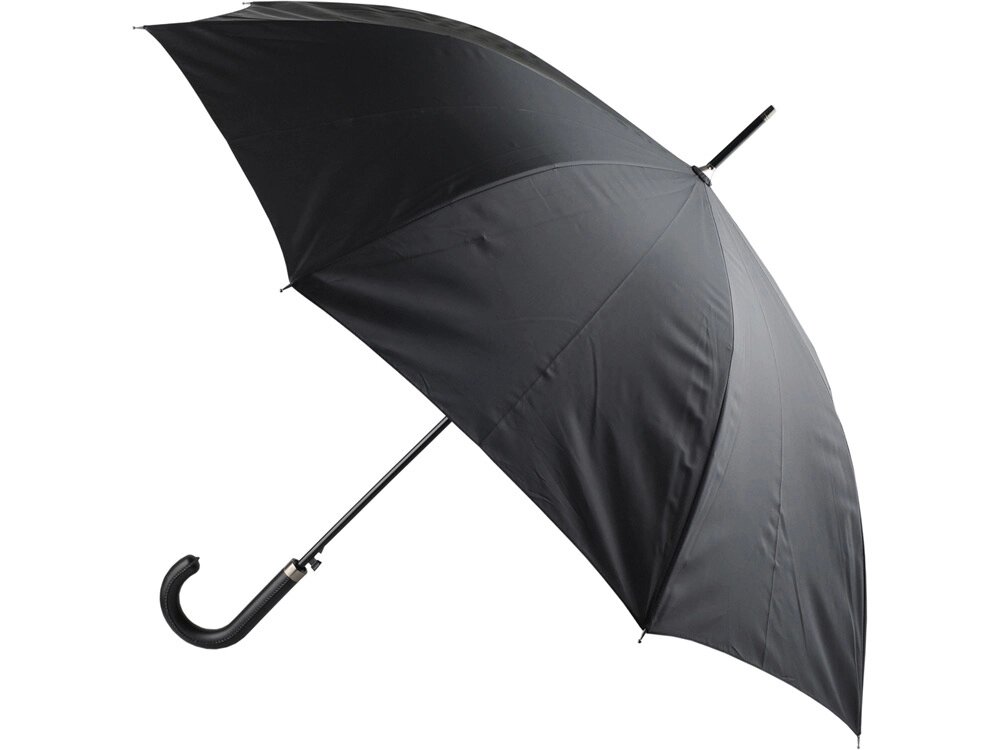 Зонт-трость полуавтомат Алтуна, черный от компании ТОО VEER Company Group / Одежда и сувениры с логотипом - фото 1