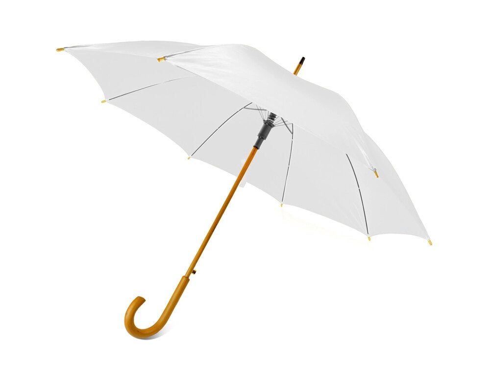 Зонт-трость Радуга, белый от компании ТОО VEER Company Group / Одежда и сувениры с логотипом - фото 1