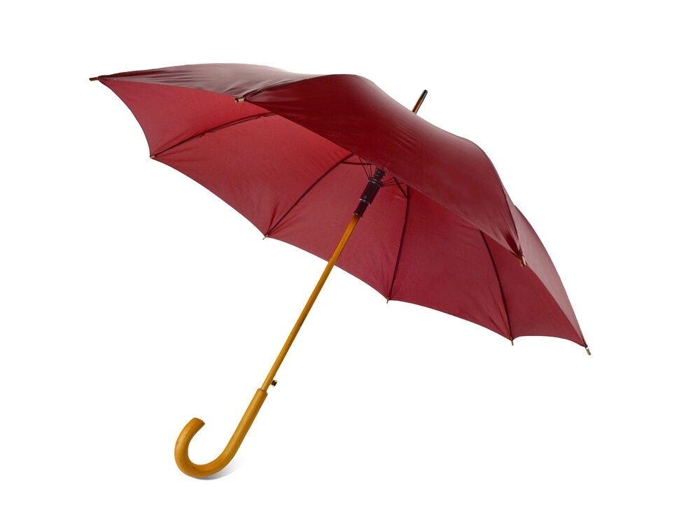 Зонт-трость Радуга, бордовый от компании ТОО VEER Company Group / Одежда и сувениры с логотипом - фото 1