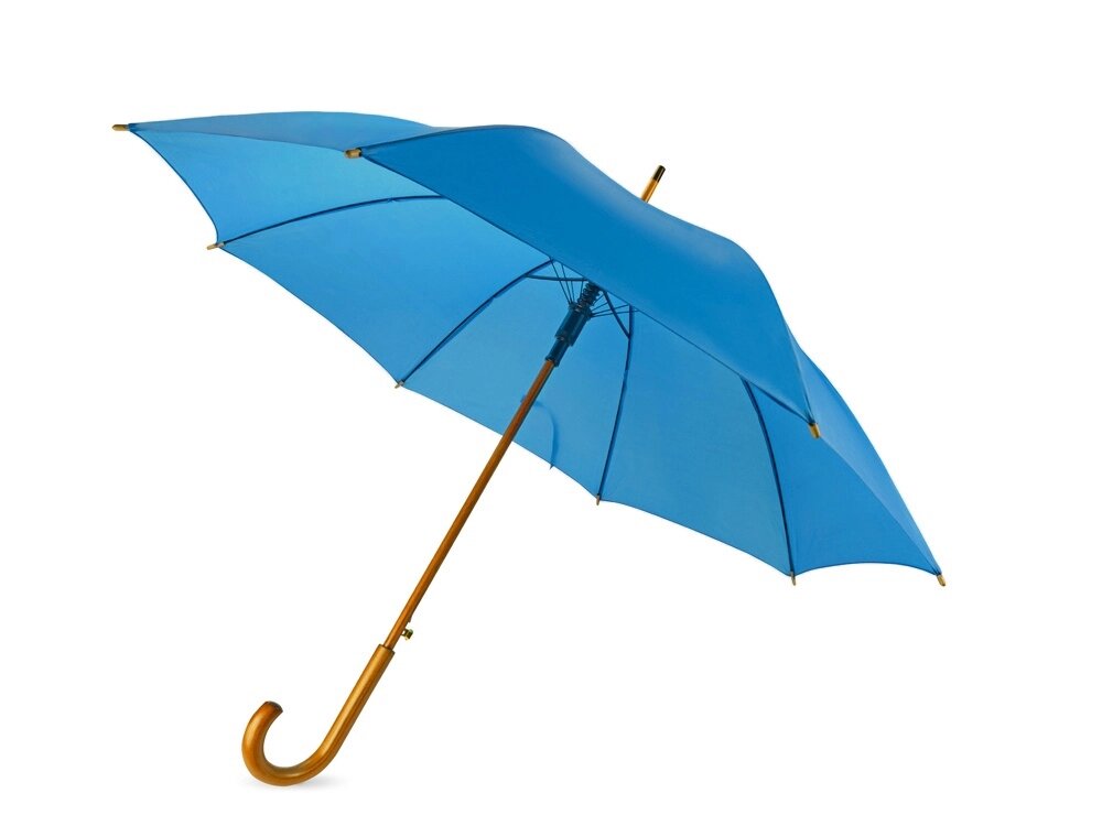 Зонт-трость Радуга, ярко-синий 7461C от компании ТОО VEER Company Group / Одежда и сувениры с логотипом - фото 1
