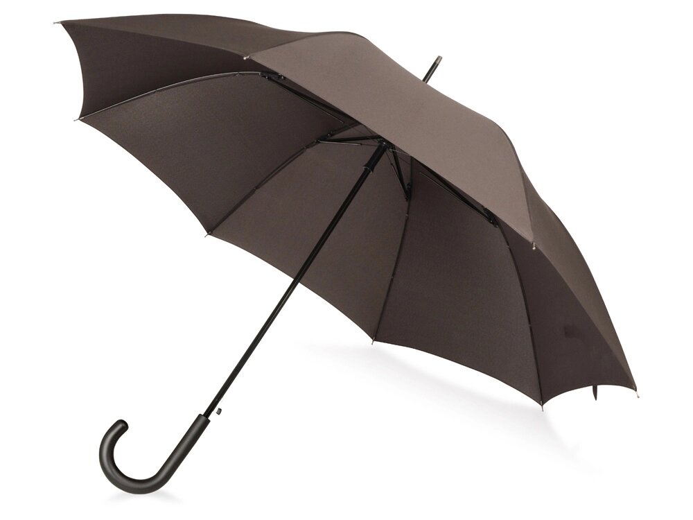 Зонт-трость Wind, полуавтомат, коричневый от компании ТОО VEER Company Group / Одежда и сувениры с логотипом - фото 1