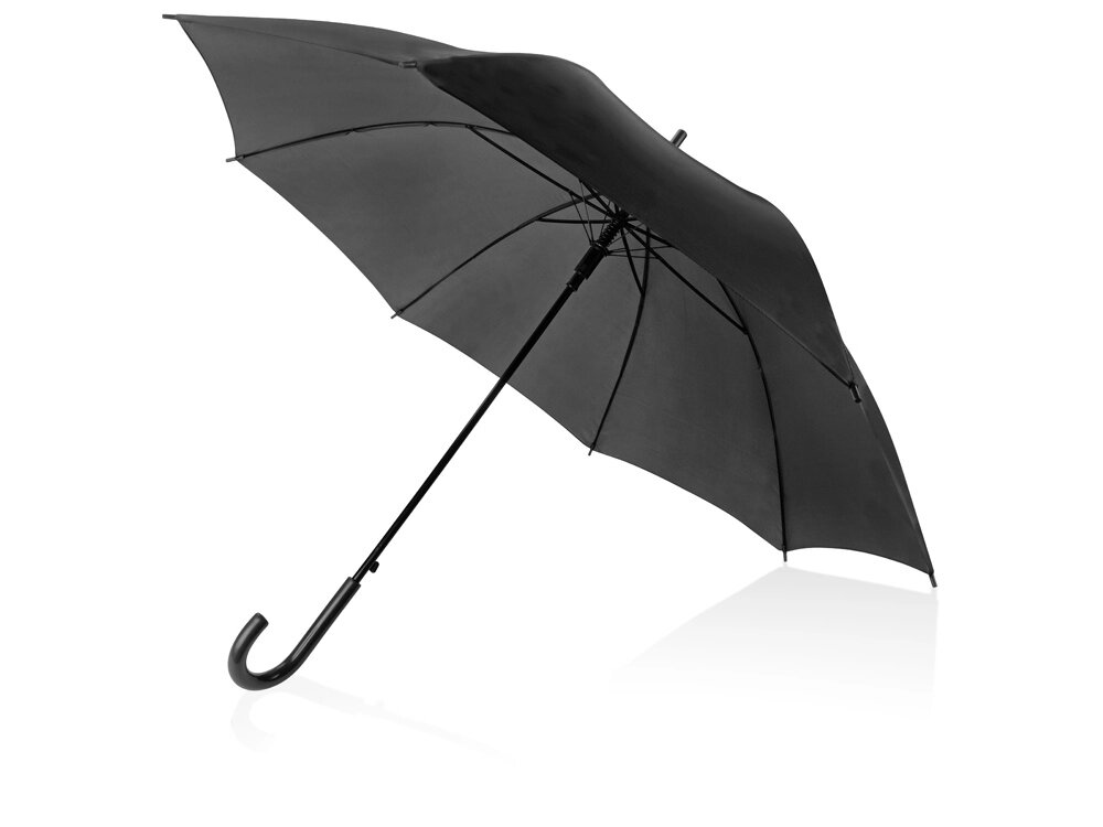 Зонт-трость Яркость, черный от компании ТОО VEER Company Group / Одежда и сувениры с логотипом - фото 1