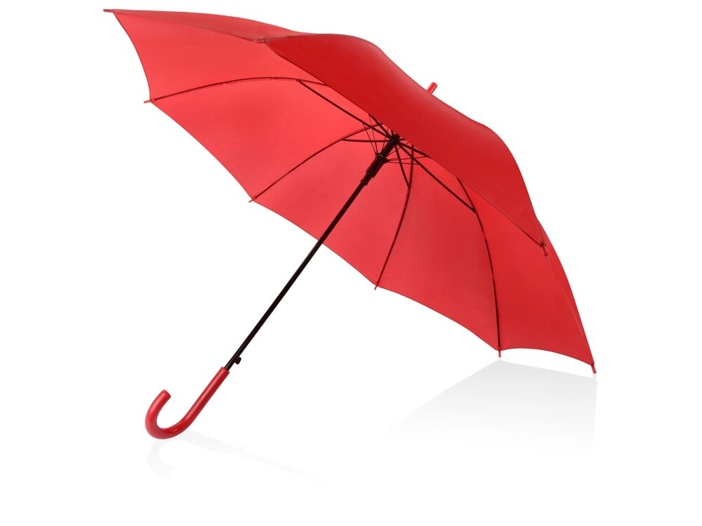 Зонт-трость Яркость, красный (1795C) от компании ТОО VEER Company Group / Одежда и сувениры с логотипом - фото 1