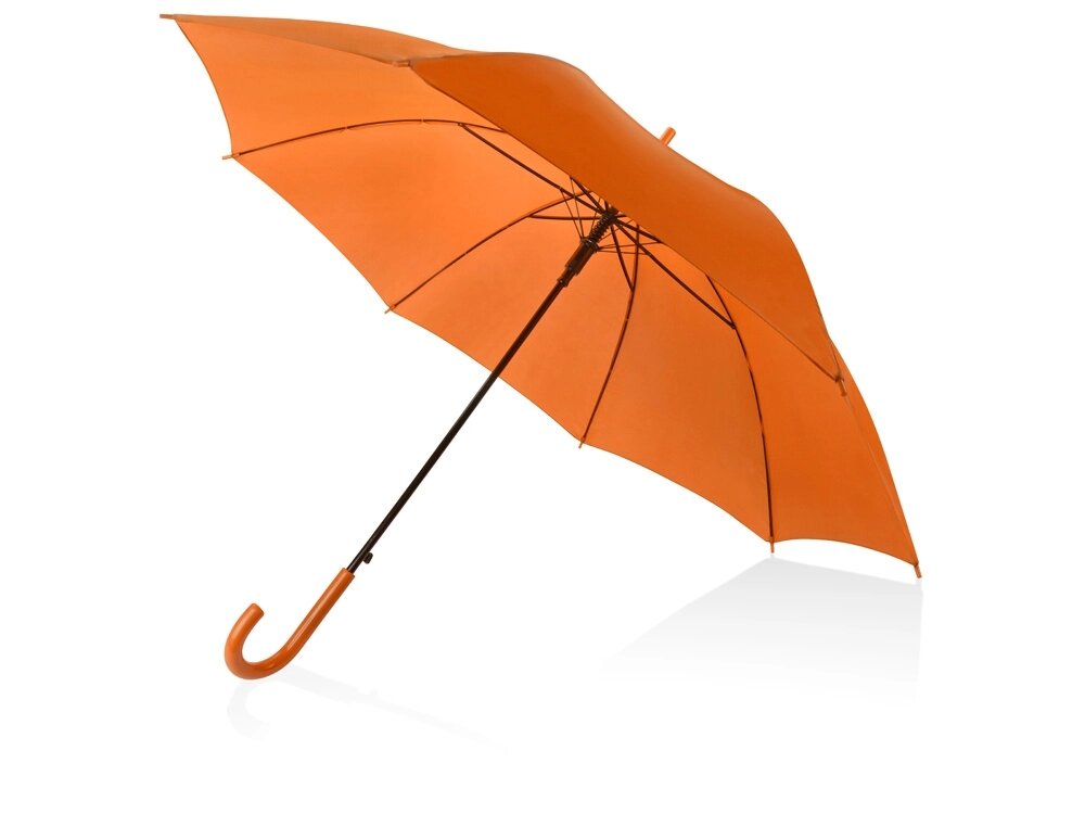 Зонт-трость Яркость, оранжевый от компании ТОО VEER Company Group / Одежда и сувениры с логотипом - фото 1