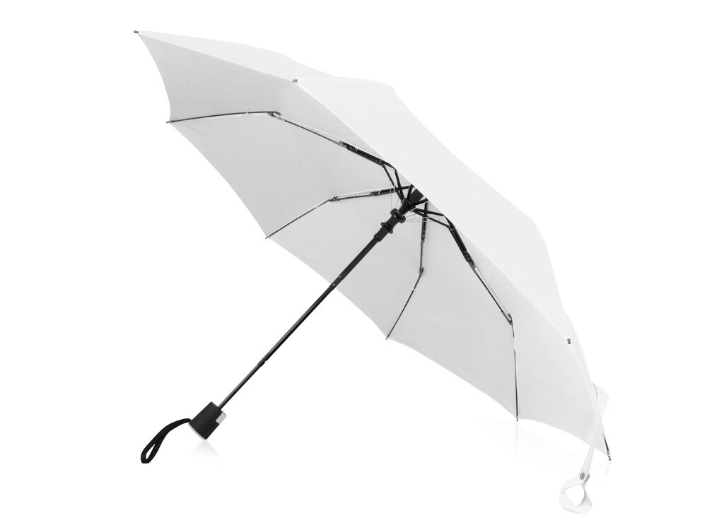 Зонт Wali полуавтомат 21, белый от компании ТОО VEER Company Group / Одежда и сувениры с логотипом - фото 1