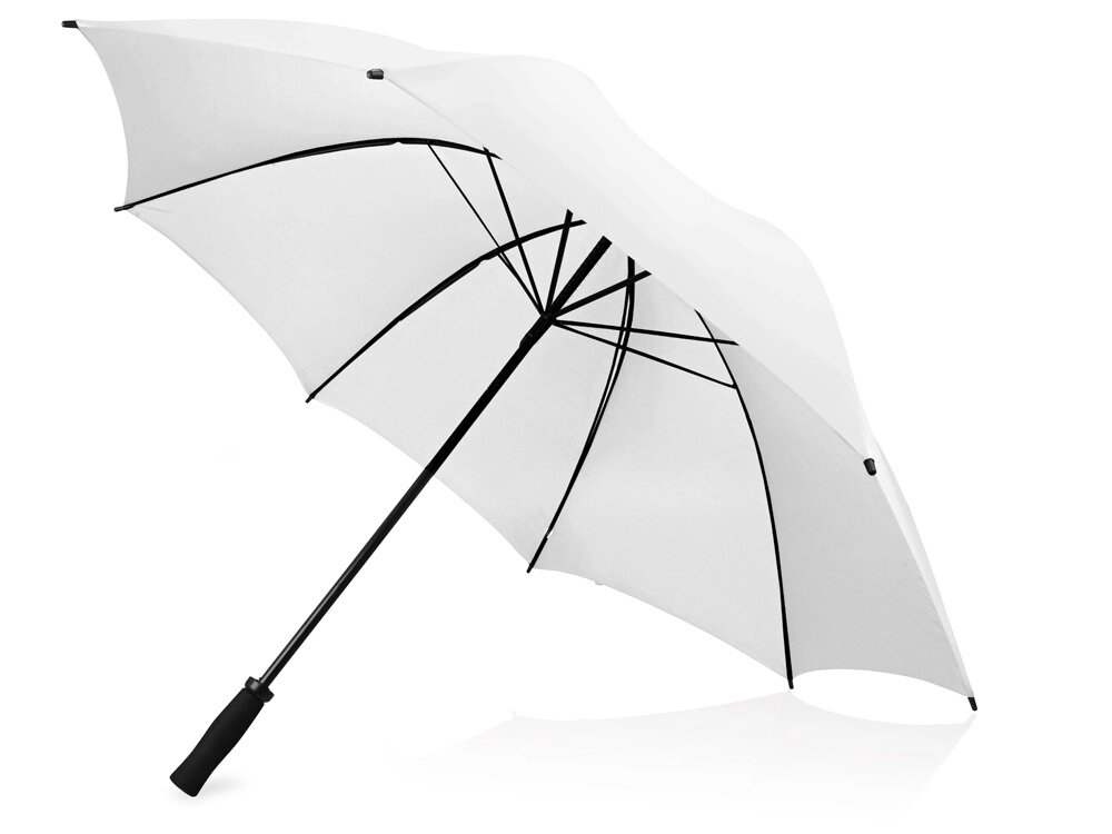 Зонт Yfke противоштормовой 30, белый от компании ТОО VEER Company Group / Одежда и сувениры с логотипом - фото 1