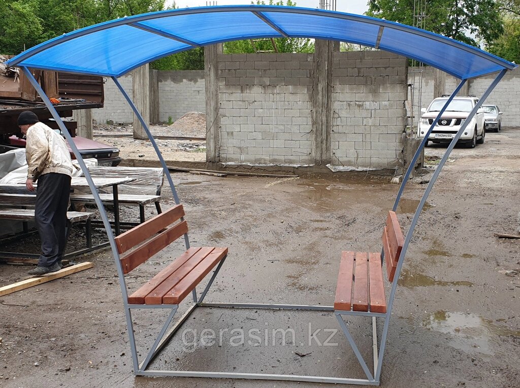 Курилка-Беседка от компании ИП Герасимов - фото 1