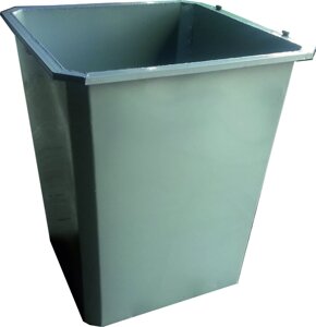 Металлические мусорные контейнеры 0,75 куб. (НДС 12% в т. ч.)