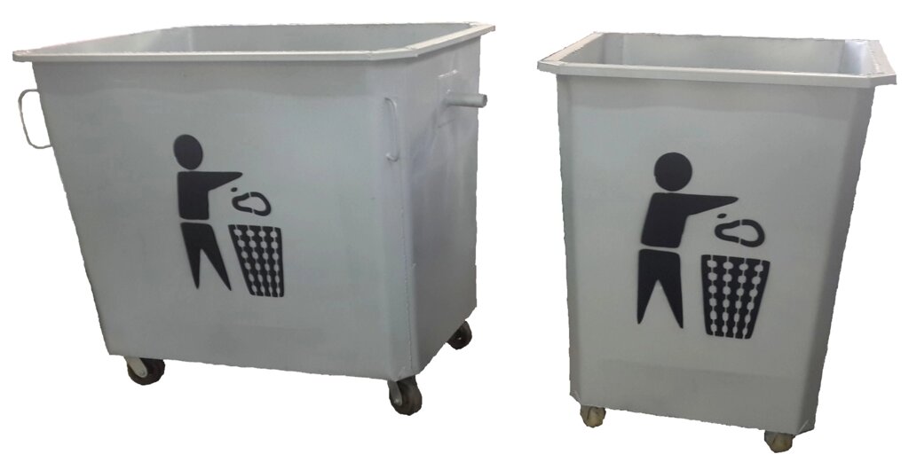 Металлические мусорные контейнеры (НДС 12% в т. ч.) от компании ИП Герасимов - фото 1