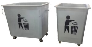 Металлические мусорные контейнеры (НДС 12% в т. ч.)