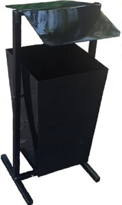 Урна уличная с козырьком (НДС 12% в т. ч.)