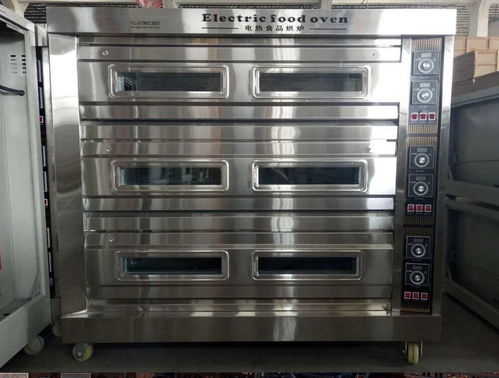Шкаф промышленный жарочный 3 секции электрический для пекарни и кондитерского цеха. от компании PROFSNAB-UK - фото 1