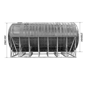 Резервуар для воды 9,0 м3 с опорой