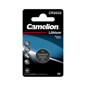 Батарейка camelion lithium CR2032-BP1