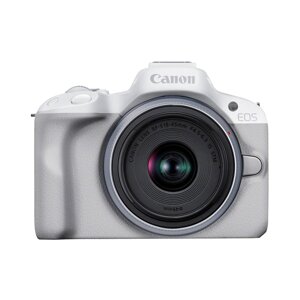Цифровой фотоаппарат CANON EOS R50 + RF-S 18-45 mm IS STM white