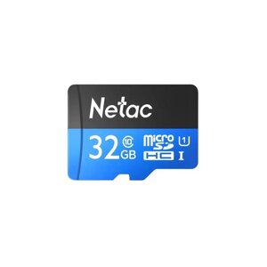 Карта памяти netac NT02P500STN-032G-S U1/C10 32GB