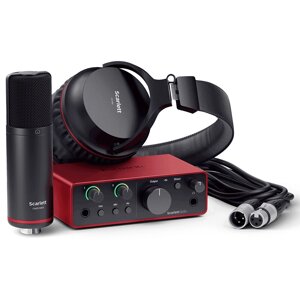 Комплект для звукозаписи Focusrite Scarlett Solo Studio 4th Gen