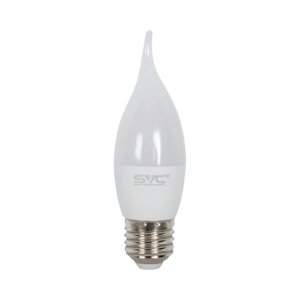 Лампа светодиодная SVC LED CB35-7W-E27-4000K Свеча на ветру Нейтральный