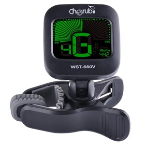 Тюнер для скрипки Cherub WST-660V