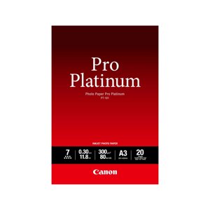Глянцевая фотобумага Canon PT-101 Pro Platinum A3, 20 шт.