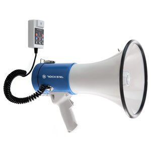 Ручной громкоговоритель (мегафон) RockStel SD-10SHB-WB