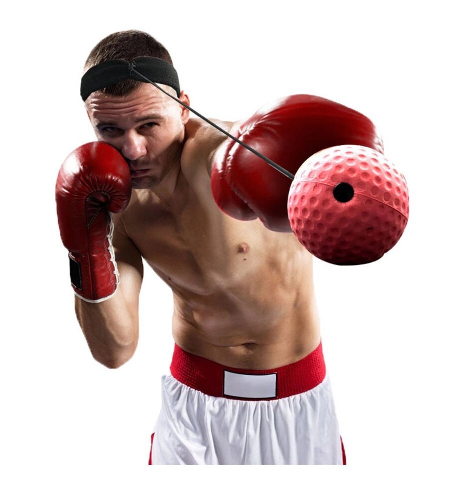 Боксерский рефлекторный скоростной Пробивной резиновый мяч  Power Boll от компании STAR SPORTS - Магазин спортивных товаров - фото 1