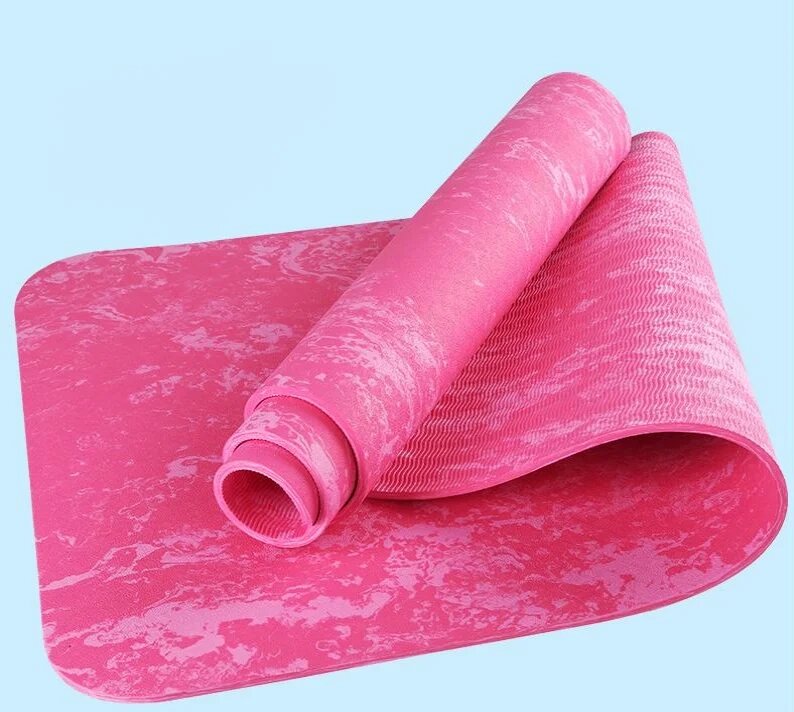 Коврик для йоги ТРЕ Yoga Mat камуфляжный Розовый от компании STAR SPORTS - Магазин спортивных товаров - фото 1