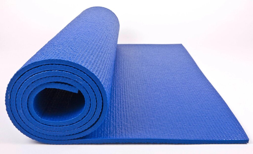 Коврик гимнастический синий от компании STAR SPORTS - Магазин спортивных товаров - фото 1