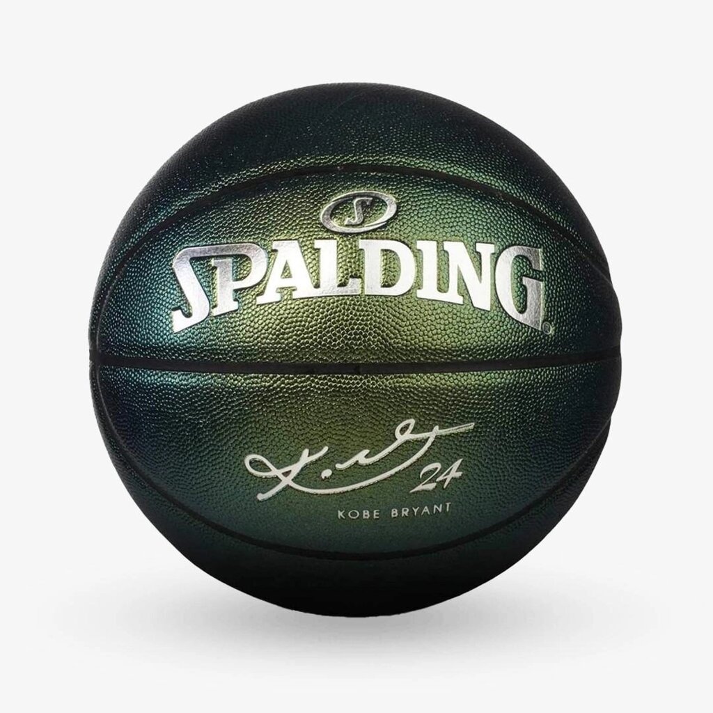Мяч баскетбольный Spalding Kobe Bryant 24K зеленый от компании STAR SPORTS - Магазин спортивных товаров - фото 1