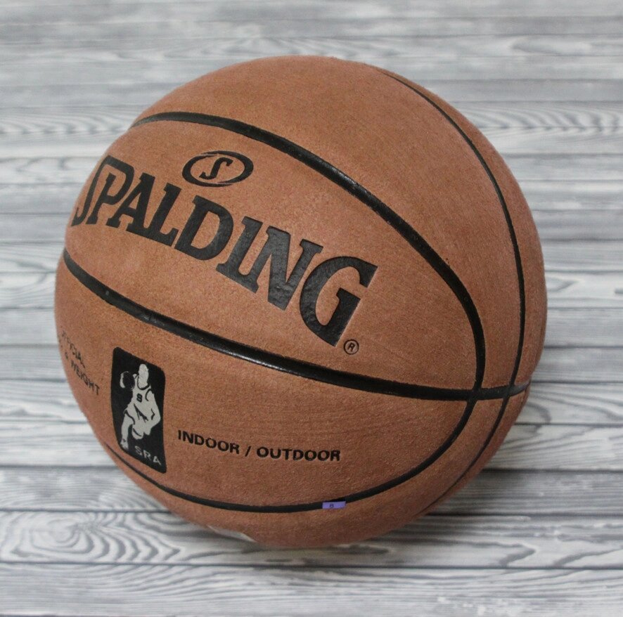 Мяч баскетбольный Spalding Кожа от компании STAR SPORTS - Магазин спортивных товаров - фото 1