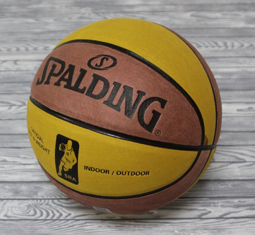 Мяч баскетбольный Spalding Кожа от компании STAR SPORTS - Магазин спортивных товаров - фото 1