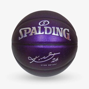 Мяч баскетбольный Spalding Kobe Bryant 24K фиолетовый