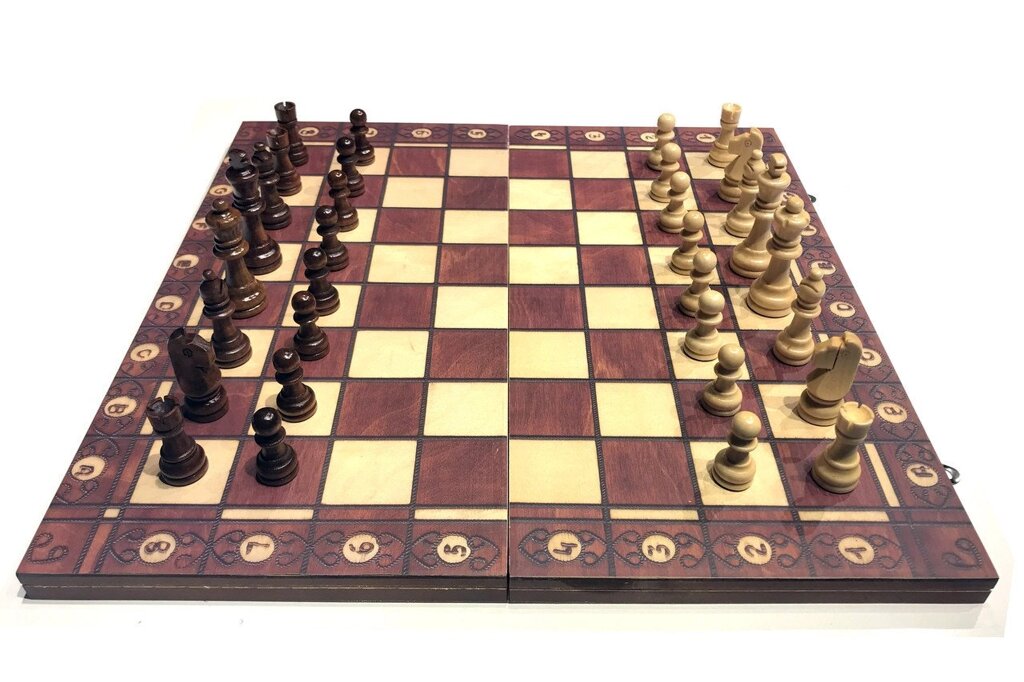 Шахматы шашки нарды 44см х 44см - выбрать