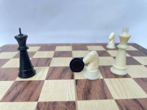Шахматы шашки нарды 44х44 см MAGNETSPEL W2801M