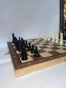 Шахматы шашки нарды 39х39 см MAGNETSPEL W2801M