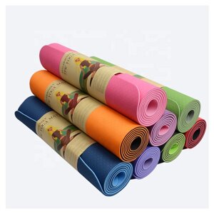 Коврик для йоги и фитнеса TPE. Профессиональный каремат (yoga mat TPE)