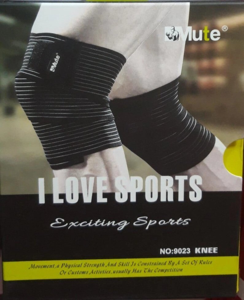Спортивный фиксатор, наколенник MUTE от компании STAR SPORTS - Магазин спортивных товаров - фото 1