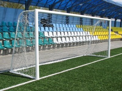 Ворота для футбола стационарные (7,32х2,44 м) от компании STAR SPORTS - Магазин спортивных товаров - фото 1