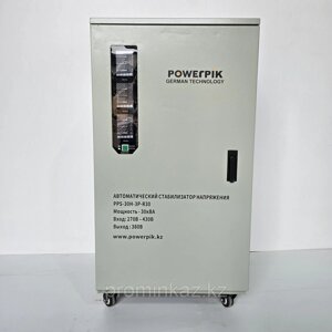 Стабилизатор напряжения 30кВА, 380В, PowerPik