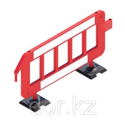 Пластиковый барьер штакетного типа P2000, пластиковое ограждение P2000 от компании ТОО "ДорСтройСнаб" - фото 1