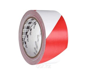 Разметочная лента 3М в красно-белую полоску (0,13мм) 50ммХ33м