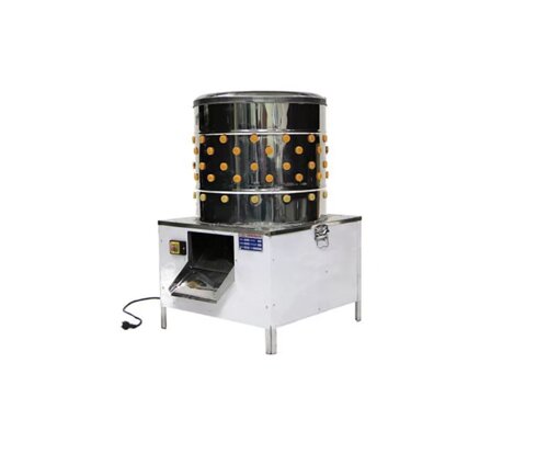 Металлическая машина перощипальная TM-550 для птицеводства диаметр барабана 550 мм/1,1 кВт