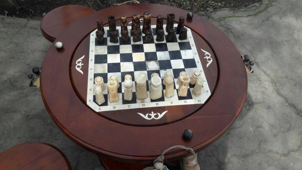 Стол для игры в шахматы от компании Группа Интернет-Магазинов GiX - фото 1