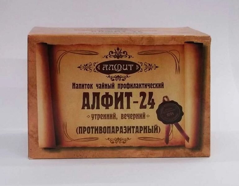 Алфит-24 противопаразитарный от компании "Жив-Здоров" - лавка натуральных продуктов - фото 1