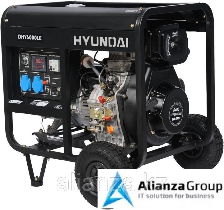 Дизельный генератор Hyundai DHY 6000LE от компании Alianza - фото 1