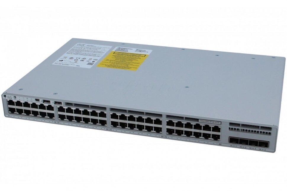 Коммутатор Cisco C9200L-48P-4X-E от компании Alianza - фото 1