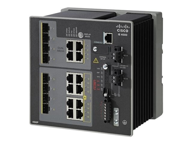Коммутатор Cisco IE-4000-4GS8GP4G-E от компании Alianza - фото 1