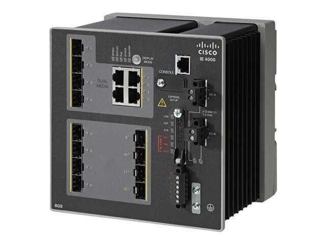 Коммутатор Cisco IE-4000-8GS4G-E от компании Alianza - фото 1