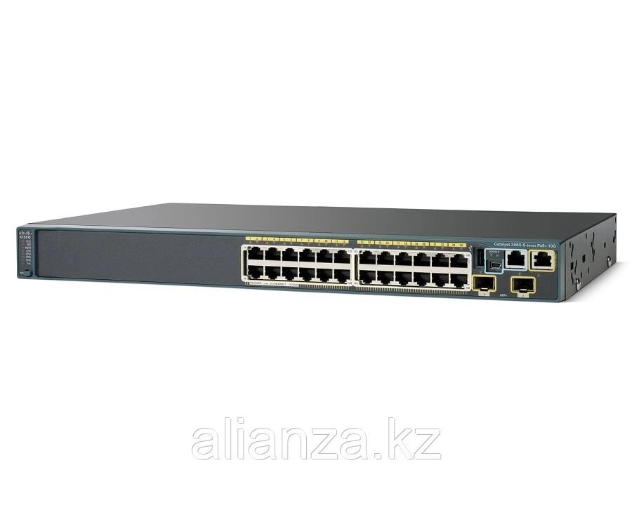 Коммутатор Cisco WS-C2960S-24PD-L от компании Alianza - фото 1