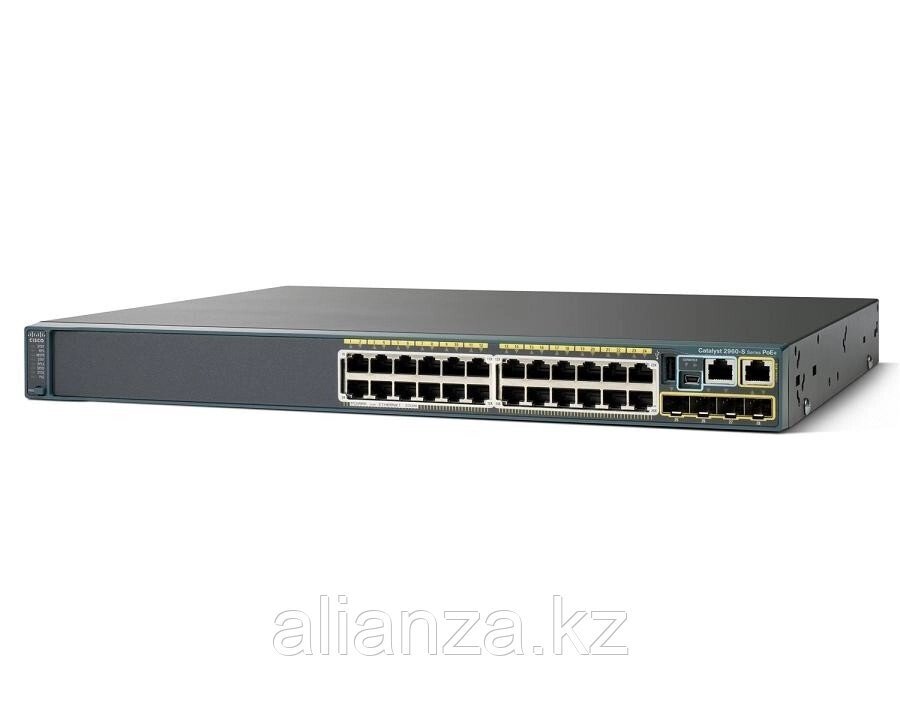 Коммутатор Cisco WS-C2960S-24PS-L от компании Alianza - фото 1
